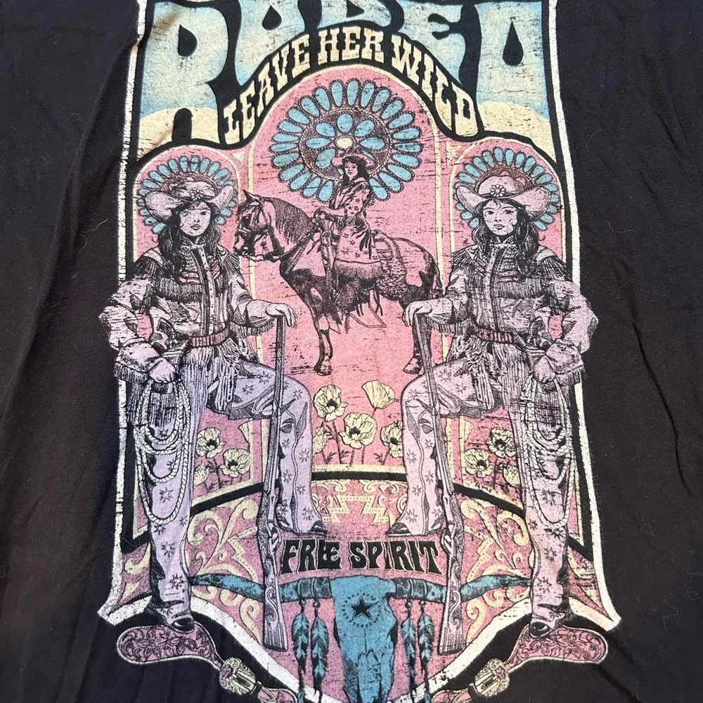 American Rebel Black Graphic Tee - Picture 4 of 4